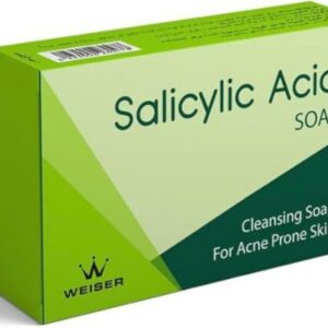 weiser salicylic acid soap cleansing soap for acne prone skin 45gm 20.0